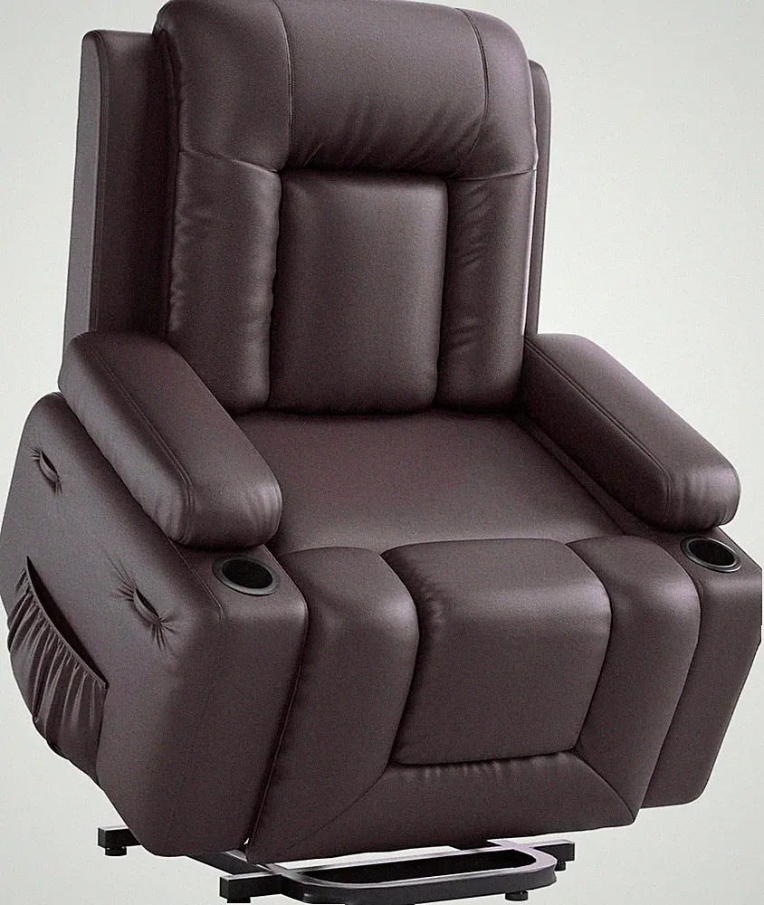 Comfort Lift Recliner Chair with Heat & Massage for Seniors and Mobility Aid