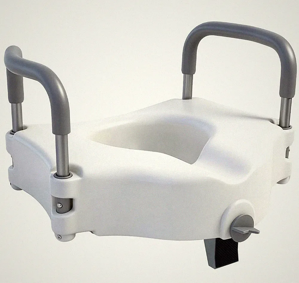 Handicap Raised Toilet Seat For Seniors (X004XDQZKP) NEW, BRAND NEW, OPEN BOX