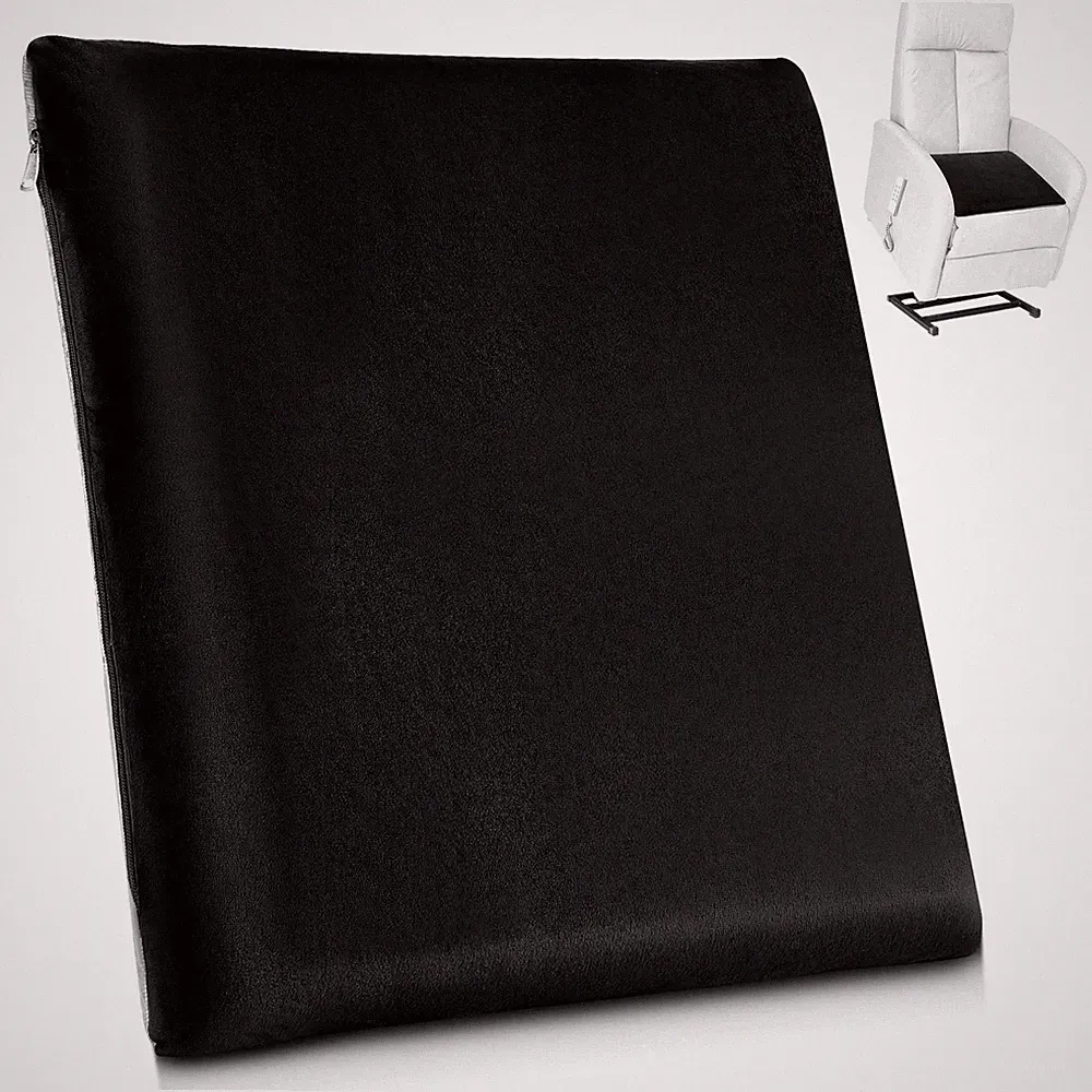 New Listing GlikCeil Recliner Cushion for Elderly with Memory Foam Square Seat Chair Cush...