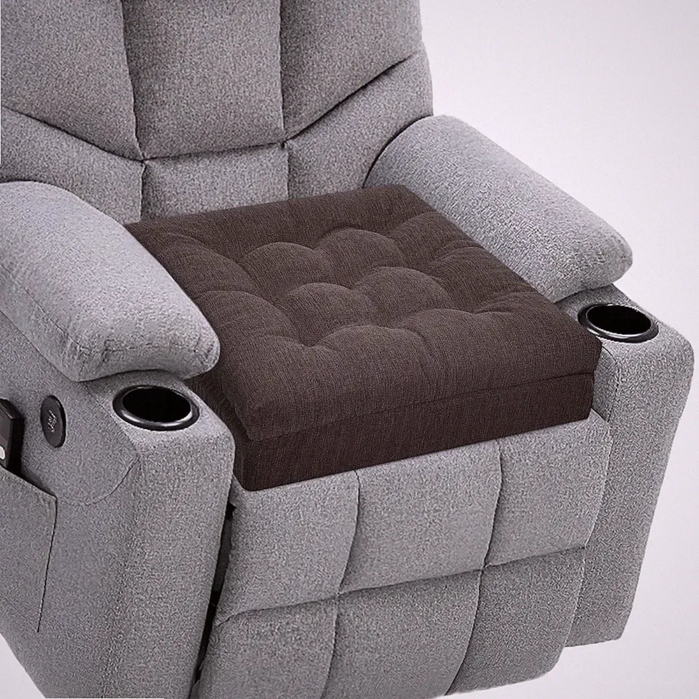 Recliner Cushions for Seniors - 20x20x5 Inch Soft Tufted Booster Seat Pads
