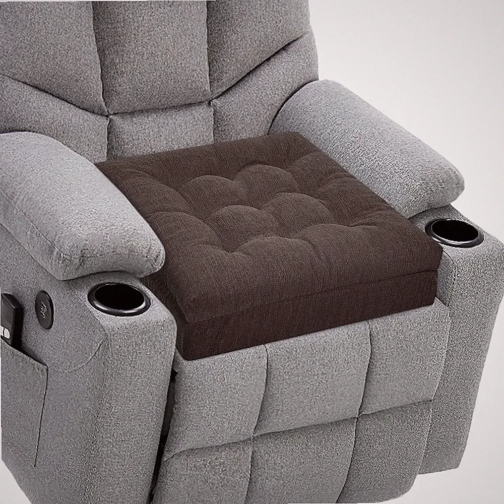 Reduce Back Pain - 20x20x5 Inch Thick Recliner Cushion for Seniors